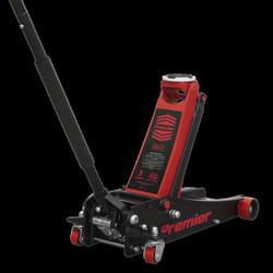 Trolley Jack 3 Tonne Low Profile Rocket Lift Red