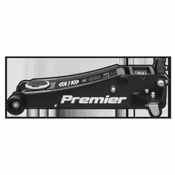 Trolley Jack 3 Tonne Low Profile Rocket Lift Black