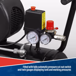 Sealey 50L Direct Drive Air Compressor 2hp SAC5020A - Additional view 4