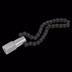 Oil Filter Chain Wrench &#216;135mm Capacity 1/2&quot;Sq Drive