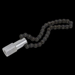 Oil Filter Chain Wrench &#216;135mm Capacity 1/2&quot;Sq Drive