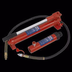 SuperSnap&#174; Push Ram with Pump & Hose Assembly - 10 Tonne