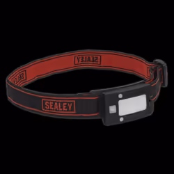 Rechargeable Head Torch 2W COB LED Auto-Sensor Black