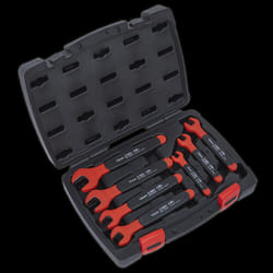 Insulated Open-End Spanner Set 7pc VDE Approved