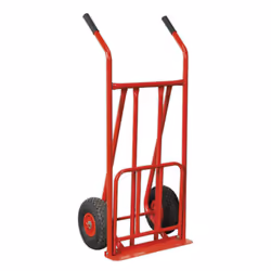 Sealey Folding Sack Truck with Pneumatic Tyres 150kg Capacity CST800