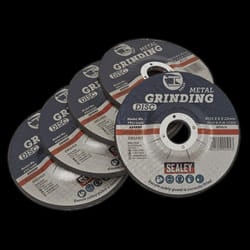 Grinding Disc &#216;115 x 6mm &#216;22mm Bore - Pack of 5