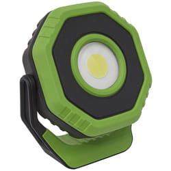 Sealey LED700P Rechargeable Pocket Floodlight + Magnet 360 7W COB LED - Green