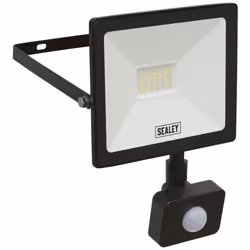 Sealey LED112PIR Extra Slim Floodlight with PIR Sensor 20W SMD LED