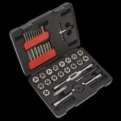 Tap & Hex Die Set 39pc - Metric