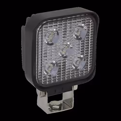 Mini Square Worklight with Mounting Bracket 15W SMD LED