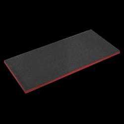 Easy Peel Shadow Foam&#174; Red/Black 1200 x 550 x 30mm