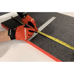 Easy Peel Shadow Foam® Red/Black 1200 x 550 x 30mm - Additional view 7