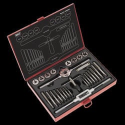 Tap & Die Set 28pc Split Dies Metric