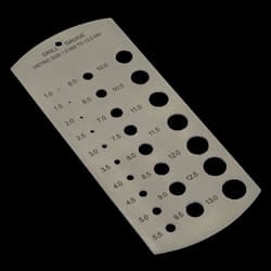 Drill Gauge Metric &#216;1-13mm
