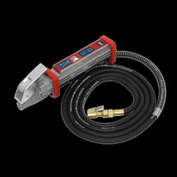 Tyre Inflator 2.7m Hose with Clip-On Connector
