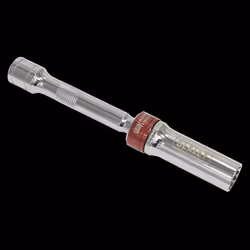Spark Plug Socket with Universal Joint 14mm 3/8"Sq Drive 12-Point 150mm
