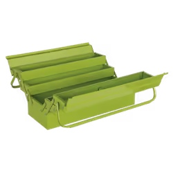 SEALEY - AP521HV Cantilever Toolbox 4 Tray 530mm Hi-Vis Green