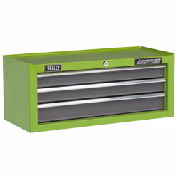 Sealey AP22309BBHV Mid-Box 3 Drawer with Ball Bearing Slides - Green/Grey