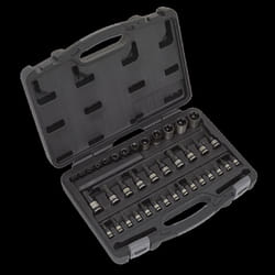 TRX-Star* Socket & Security Socket Bit Set 38pc 1/4&quot;, 3/8&quot; & 1/2&quot;Sq Drive