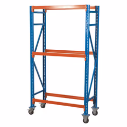 Sealey 2-Level Mobile Tyre Rack 200kg Capacity Per Level STR007