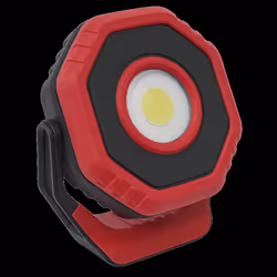 Rechargeable Pocket Floodlight with Magnet 360&#176; 7W COB LED - Red