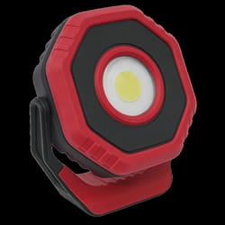 Rechargeable Pocket Floodlight with Magnet 360&#176; 7W COB LED - Red