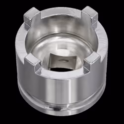 Motorcycle Swingarm Locknut Socket 4-Pin 43mm