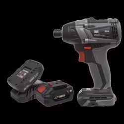 Brushless Impact Driver Kit 1/4"Hex 20V SV20 Series - 2 Batteries