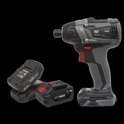Brushless Impact Driver Kit 1/4&quot;Hex 20V SV20 Series - 2 Batteries