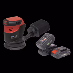 Cordless Orbital Palm Sander Kit &#216;125mm 20V SV20 Series - 2 Batteries