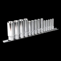 SEALEY - AK6114 TRX-Star* Socket Set 14pc Deep 1/4", 3/8" & 1/2"Sq Drive E4-E24