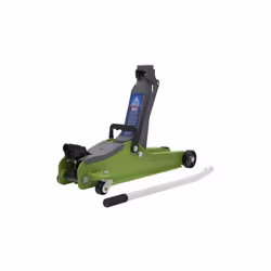 Sealey 1020LEHV Trolley Jack 2tonne Low Entry Short Chassis - Hi-Vis Green
