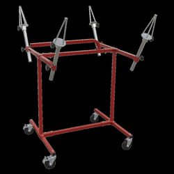 Alloy Wheel Painting/Repair Stand - 4 Wheel Capacity