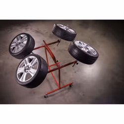 Alloy Wheel Painting/Repair Stand - 4 Wheel Capacity