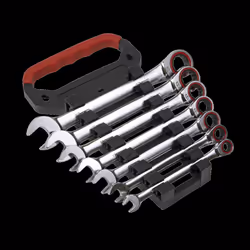 Ratchet Combination Spanner Set 7pc Metric Platinum Series