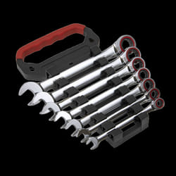 Ratchet Combination Spanner Set 7pc Metric Platinum Series