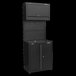 Rapid-Fit 2 Door Cabinet & Wall Cupboard
