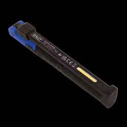 Rechargeable Slim Folding Pocket Light 2 COB & 1 SMD LED - Blue