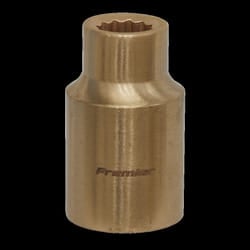 Socket 10mm 1/2&quot;Sq Drive - Non-Sparking WallDrive&#174;