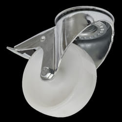 Castor Wheel Bolt Hole Swivel with Total Lock &#216;100mm