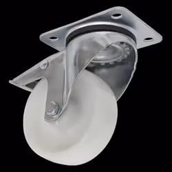 Castor Wheel Swivel Plate with Total Lock &#216;100mm