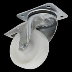 Castor Wheel Swivel Plate with Total Lock &#216;100mm