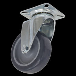 Castor Wheel Swivel Plate &#216;75mm
