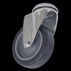 Castor Wheel Bolt Hole Swivel &#216;75mm