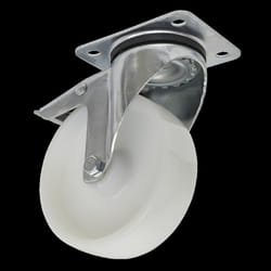 Castor Wheel Swivel Plate with Total Lock &#216;125mm