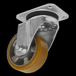 Castor Wheel Swivel Plate &#216;125mm