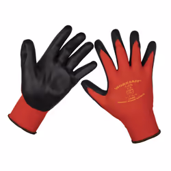 Sealey Worksafe&reg; Nitrile Foam Gloves, Large - Pack of 120 Pairs 9125L/B120
