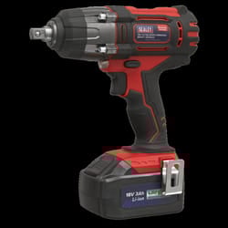 Cordless Impact Wrench 18V 3Ah Lithium-ion 1/2&quot;Sq Drive