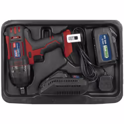 Cordless Impact Wrench 18V 3Ah Lithium-ion 1/2"Sq Drive - Additional view 4