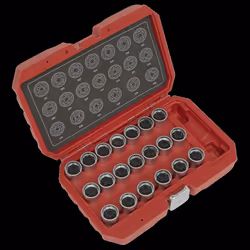 Locking Wheel Nut Key Set 20pc - VAG